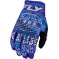 FLY RACING Kinetic Blur Gloves - Blue/Navy FLY RACING Kinetic Blur Gloves - Blue/Navy
