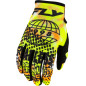 FLY RACING Kinetic Blur Gloves - White/Hi-Vis/Orange FLY RACING Kinetic Blur Gloves - White/Hi-Vis/Orange