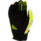 FLY RACING Kinetic Blur Gloves - White/Hi-Vis/Orange FLY RACING Kinetic Blur Gloves - White/Hi-Vis/Orange
