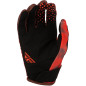 FLY RACING Kinetic Blur Handschuhe - Rot/Braun
