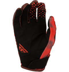 FLY RACING Kinetic Blur Handschuhe - Rot/Braun