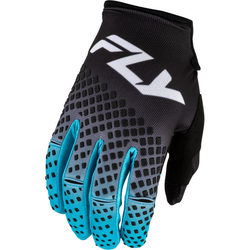 Guantes FLY RACING Kinetic Fade - negro/azul/blanco