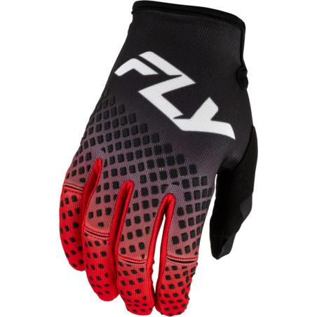FLY RACING Kinetic Fade Gloves - Black/Red/White