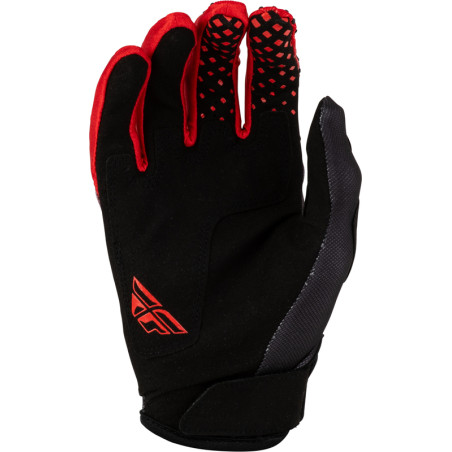 FLY RACING Kinetic Fade Handschuhe - Schwarz/Rot/Weiß