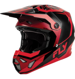FLY RACING Formula CP Charge Youth Helmet - Black/Red