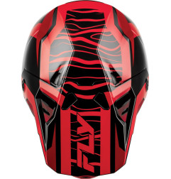 Casque enfant FLY RACING Formula CP Charge - noir/rouge