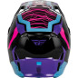 FLY RACING Formula CP Charge Youth Helmet - Black/Purple/Pink/Blue - size YL FLY RACING Formula CP Charge Youth Helmet - Black/Purple/Pink/Blue - size YL