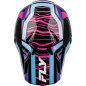 Casco infantil FLY RACING Formula CP Charge - negro/violeta/rosa/azul - talla YL Casco infantil FLY RACING Formula CP Charge - negro/violeta/rosa/azul - talla YL