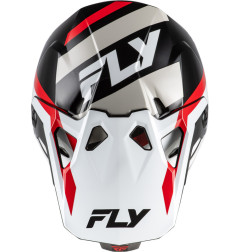 FLY RACING Formula CP Seal Youth Helmet - White/Black/Red