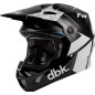 Casque enfant FLY RACING Formula CP DBK - noir/blanc/gris - taille YL