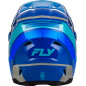 FLY RACING Kinetic Scrap Youth Helmet - Blue/Light Blue/Grey FLY RACING Kinetic Scrap Youth Helmet - Blue/Light Blue/Grey