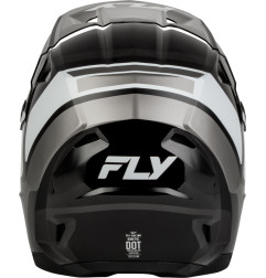 Casque enfant FLY RACING Kinetic Scrap - noir/blanc/gris