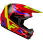 Casque enfant FLY RACING Kinetic Scrap - rouge/Hi-Vis/violet/noir Casque enfant FLY RACING Kinetic Scrap - rouge/Hi-Vis/violet/noir