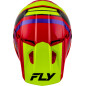 Casque enfant FLY RACING Kinetic Scrap - rouge/Hi-Vis/violet/noir Casque enfant FLY RACING Kinetic Scrap - rouge/Hi-Vis/violet/noir