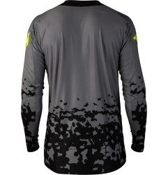 Maillot enfant FLY RACING Lite Flake - gris/Hi-Vis/noir - taille YL