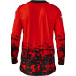 FLY RACING Lite Flake Jugend Jersey - Grau/Gris/Schwarz - Größe YL