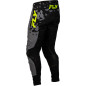FLY RACING Lite Flake Jugend Hose - Grau/Hi-Vis/Schwarz - Größe 26