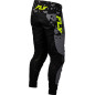 FLY RACING Lite Flake Jugend Hose - Grau/Hi-Vis/Schwarz - Größe 26