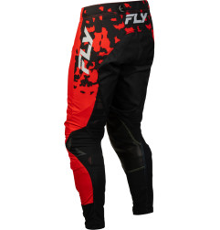 FLY RACING Lite Flake Jugend Hose - Rot/Grau/Schwarz