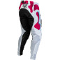 Pantalón infantil FLY RACING Lite Vibe - blanco/rosa/azul - talla 26