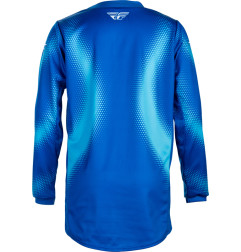 FLY RACING Kinetic Torch Youth Jersey - Light Blue/Blue