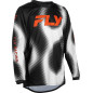 FLY RACING Kinetic Torch Youth Jersey - Black/White/Orange FLY RACING Kinetic Torch Youth Jersey - Black/White/Orange