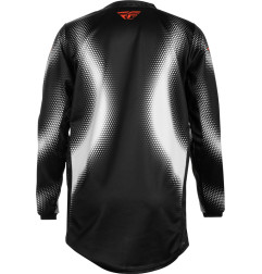 FLY RACING Kinetic Torch Youth Jersey - Black/White/Orange