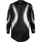 FLY RACING Kinetic Torch Jugend Jersey- Schwarz/Weiß/Orange