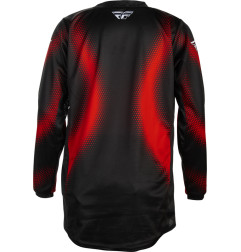 Maillot enfant FLY RACING Kinetic Torch - noir/rouge/blanc