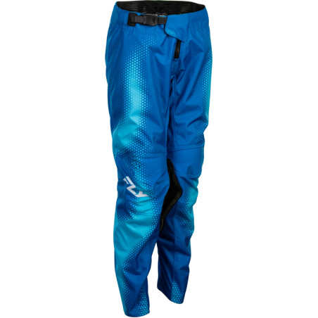 FLY RACING Youth Kinetic Torch Pants - Light Blue/Blue