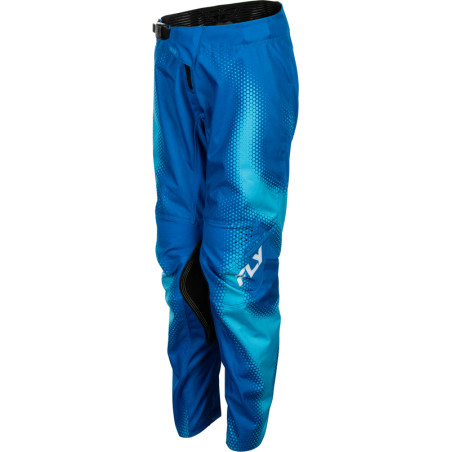 FLY RACING Youth Kinetic Torch Pants - Light Blue/Blue