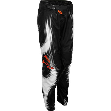FLY RACING Kinetic Torch Jugend Hose - Schwarz/Weiß/Orange