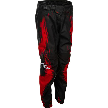 Pantalón infantil FLY RACING Kinetic Torch - negro/rojo/blanco