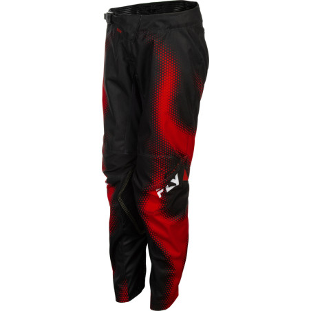 FLY RACING Kinetic Torch Jugend Hose - Schwarz/Rot/Weiß