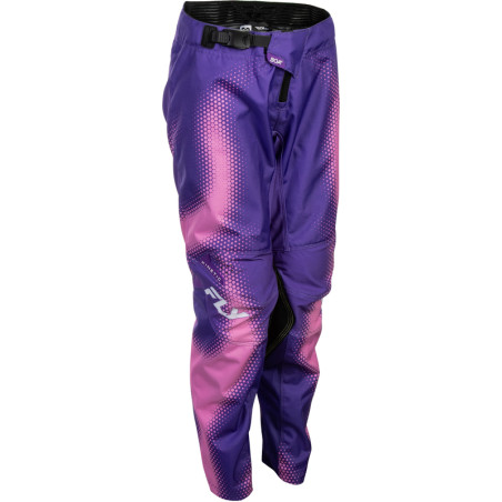FLY RACING Youth Kinetic Torch Pants - Purple/Pink