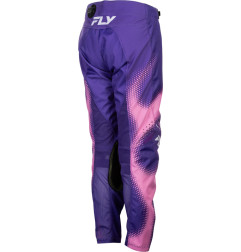 FLY RACING Youth Kinetic Torch Pants - Purple/Pink