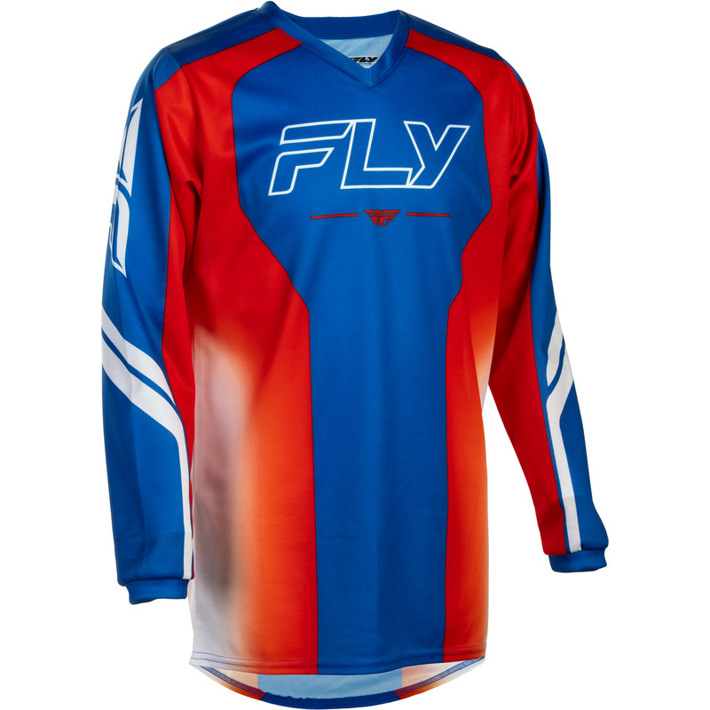 FLY RACING F-16 Raze Jugend Jersey- Rot/Weiß/Blau