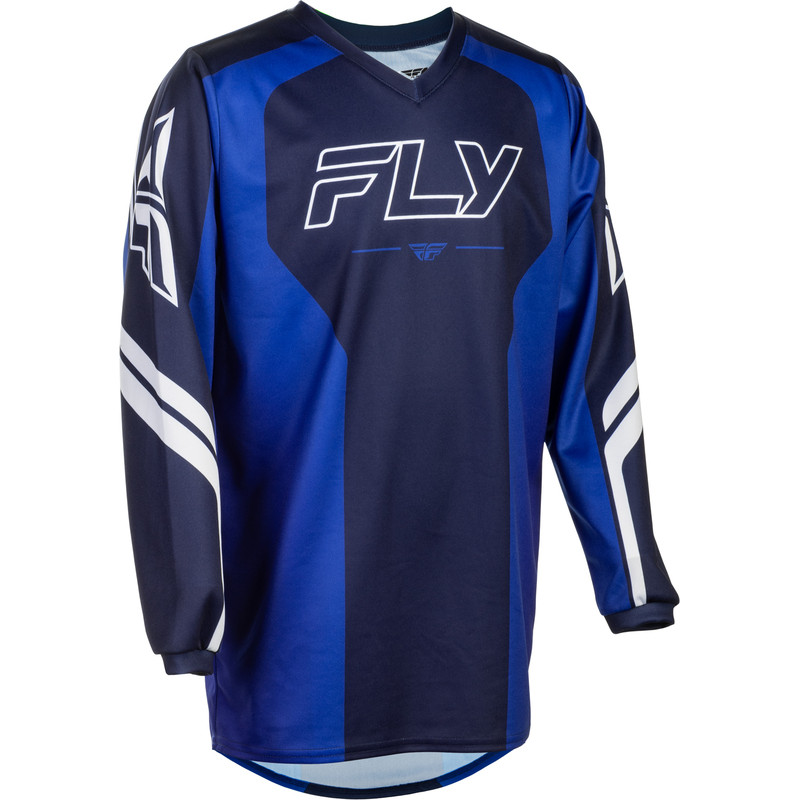 FLY RACING F-16 Raze Jugend Jersey- Navy/Blau/Weiß