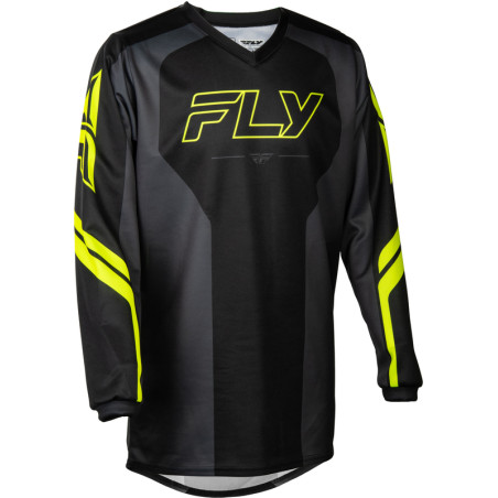 FLY RACING F-16 Raze Jugend Jersey- Schwarz/Grau