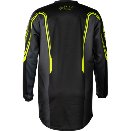 FLY RACING F-16 Raze Youth Jersey - Black/Grey