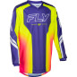 Maillot enfant FLY RACING F-16 Raze - violet/rouge/jaune