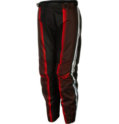 Pantalón infantil FLY RACING F-16 Raze - negro/rojo/blanco