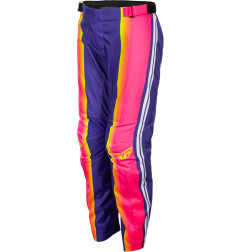 Pantalón infantil FLY RACING F-16 Raze - violeta/rojo/Amarillo