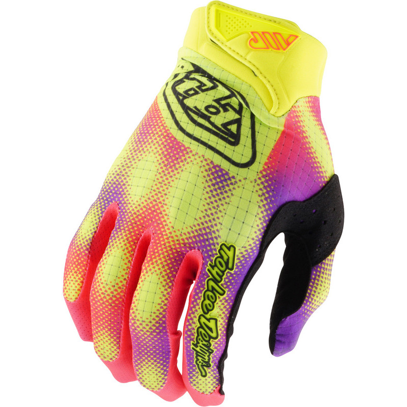 TROY LEE DESIGNS Air Youth Gloves Aura - Flo Yellow
