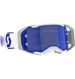 Gafas SCOTT Prospect 2.0 AMP Chrome – Doppler White/Blue – Lente Blue Chrome Works