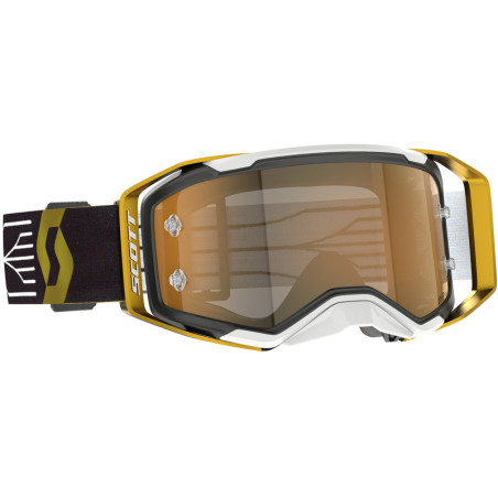 Masque SCOTT Prospect 2.0 AMP Chrome - noir/or écran Gold Chrome Works
