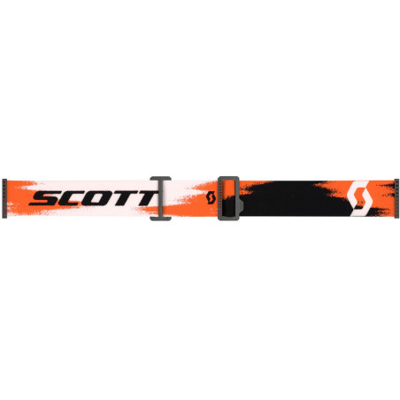 Gafas SCOTT Prospect 2.0 AMP Chrome – Negro/Naranja neón – Lente Blue Chrome Works