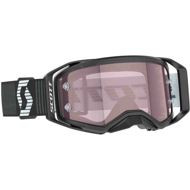 Gafas SCOTT Prospect 2.0 AMP – Negro/Blanco – Lente Rose Works