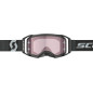 SCOTT Prospect 2.0 AMP Goggle - Black/White Rose Works Lens SCOTT Prospect 2.0 AMP Goggle - Black/White Rose Works Lens