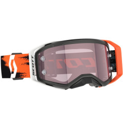 Gafas SCOTT Prospect 2.0 AMP – Negro/Naranja neón – Lente Rose Works
